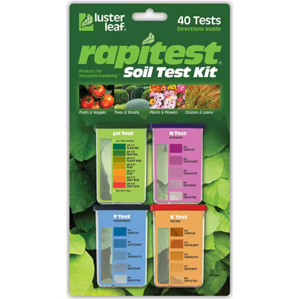 Rapitest Soil Test Kit (40 Tests)