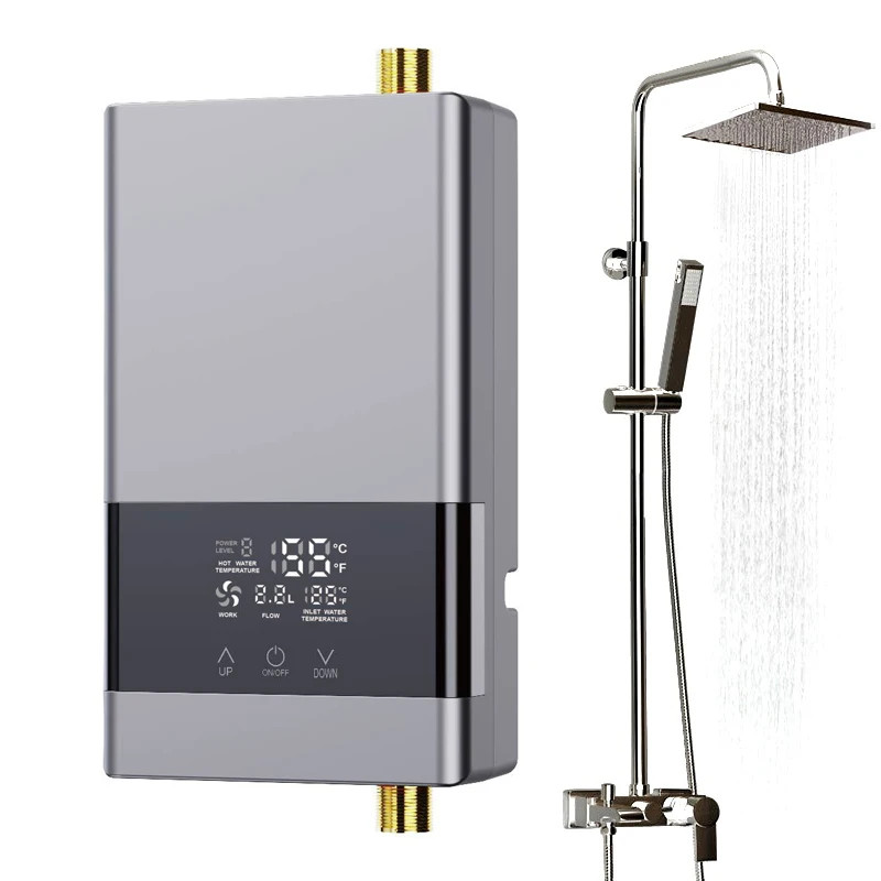 110V 220V Instant Water Heater Bathroom Wall Mounted Electric Water Heater New