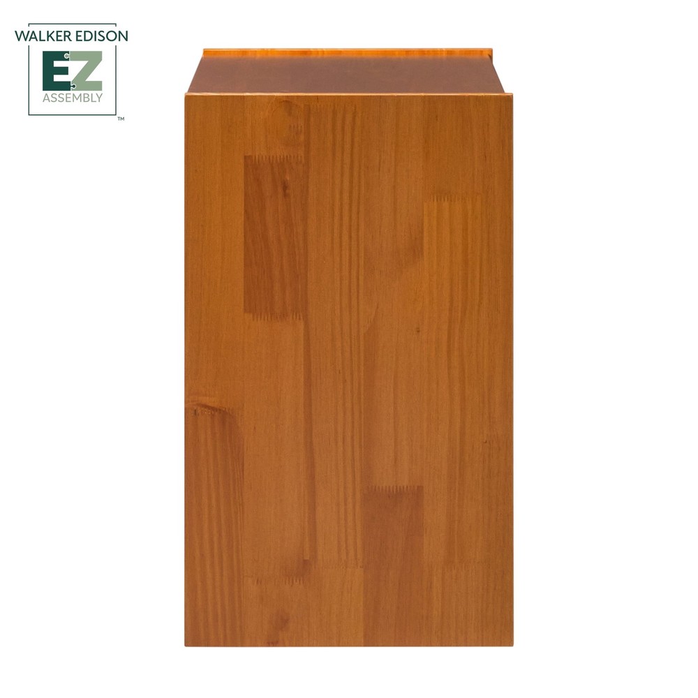 Declan 1 Drawer Nightstand Caramel Brown