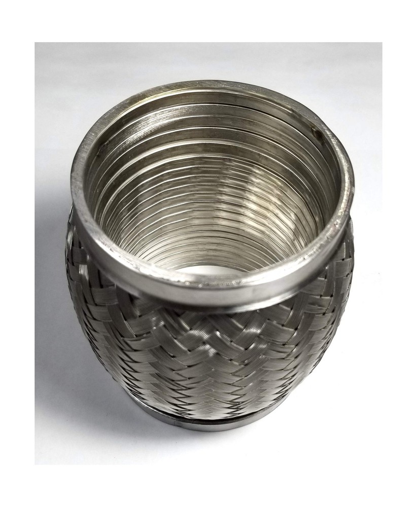 3" Exhaust Flex Coupling Joint Bellow with Interlock Liner - SS304 ... Fast Ship
