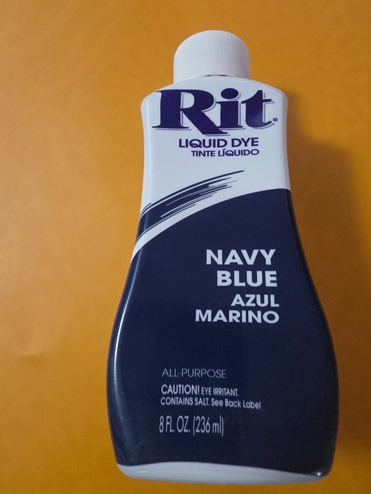 Rit, All Purpose Liquid Dye Navy Blue , 8 fl oz