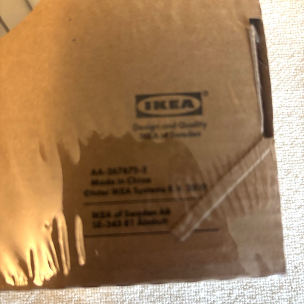IKEA Mirror Extendable Magnifying FRACK Makeup Shaving Wall Mount Stainless NEW