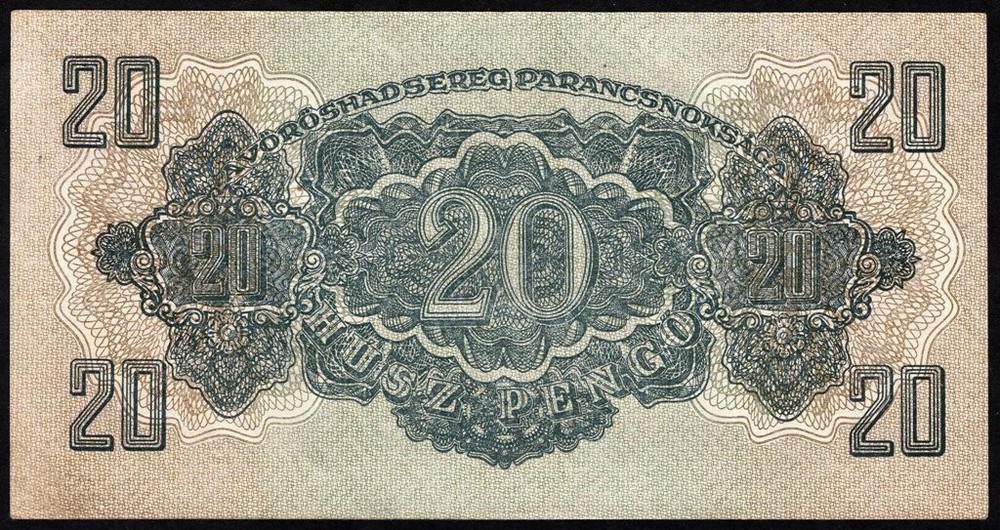 Hungary 20 Pengo 1944 PM6b * Unc * Ser. CB *