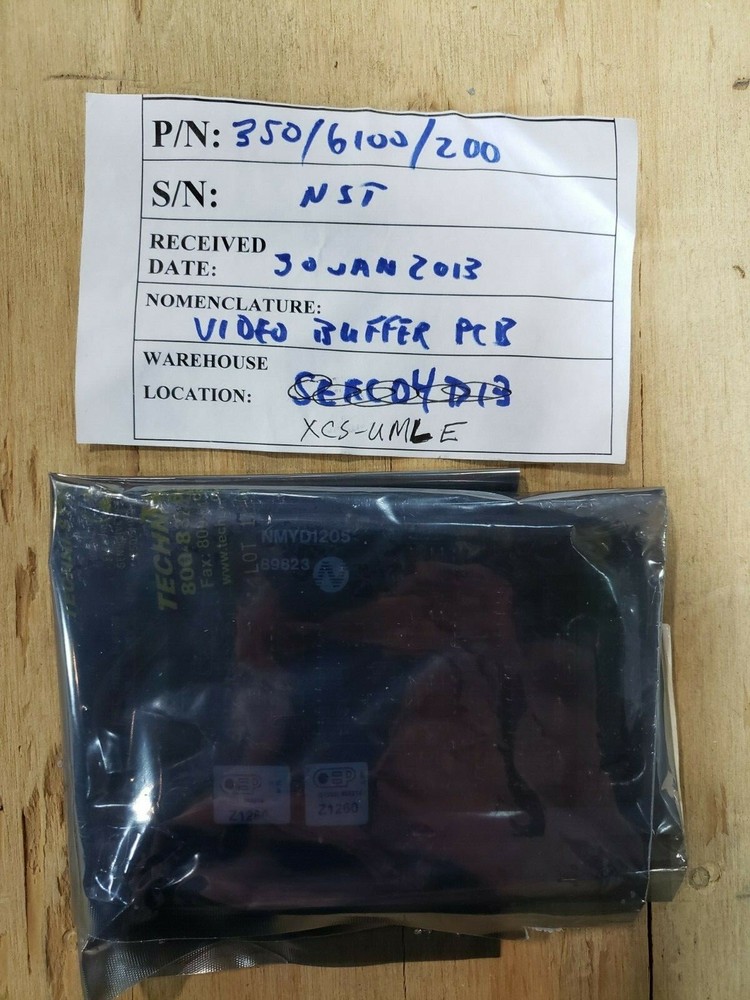 FLIR video buffer pcb, 350/6100/200