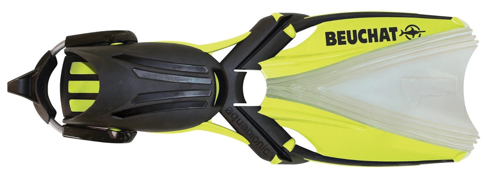 BEUCHAT AQUABIONIC EVO FINS WITH WARP TECHNOLOGY - YELLOW