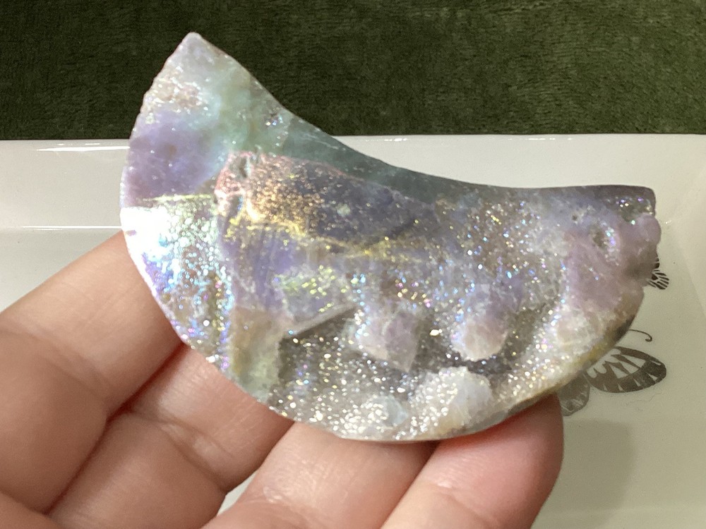 Crystal Aura Sphalerite Moon