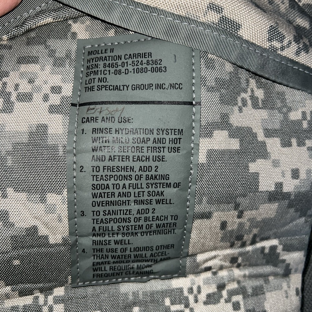Big tactical backpack BlackHawk! Hydration Camo , Rare