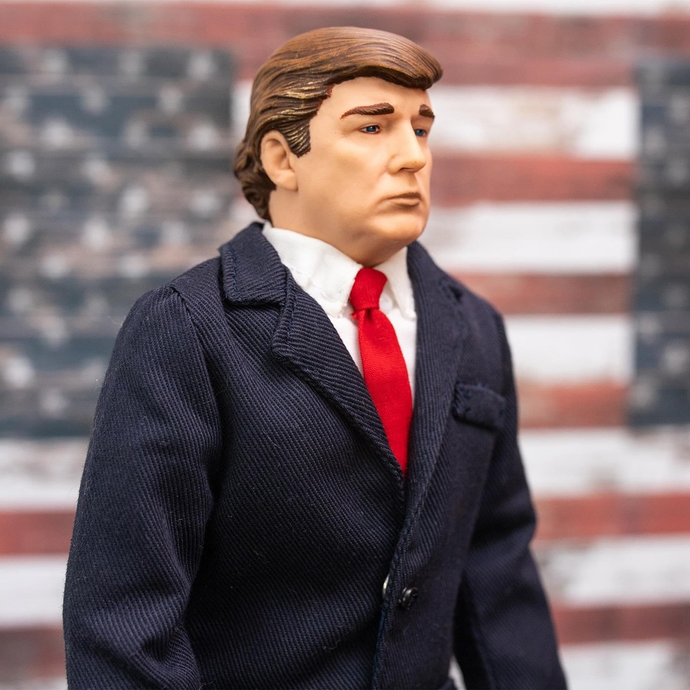 The Apprentice Talking Donald Trump Doll 12 Inch, Blue