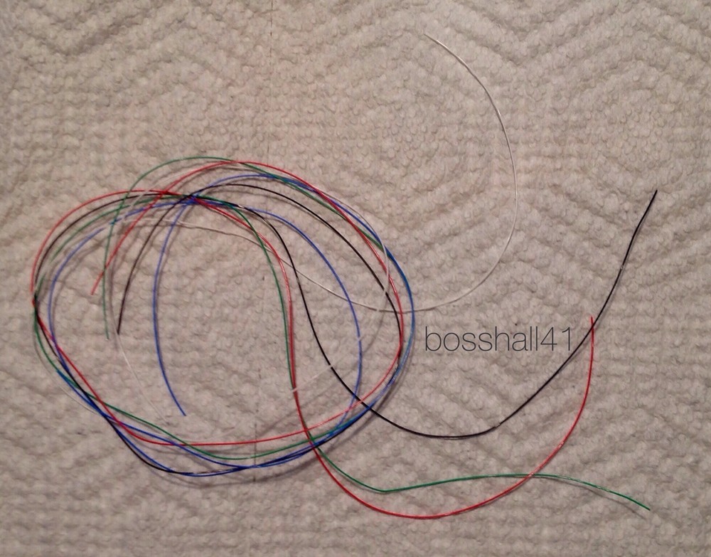36" / .9144 m Micro Thin Tonearm Wire For Professional Restorers 36 AWG SPC