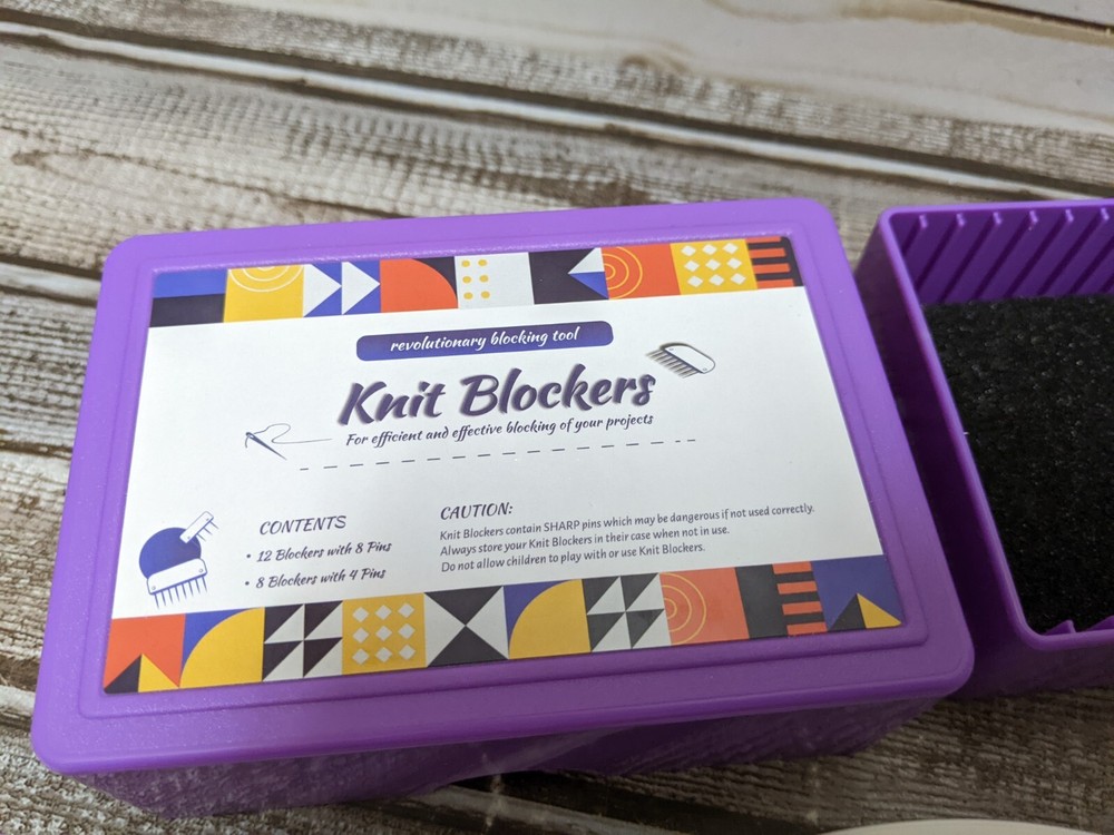 Knit Blockers Blocking Tool Set Knitters Pride