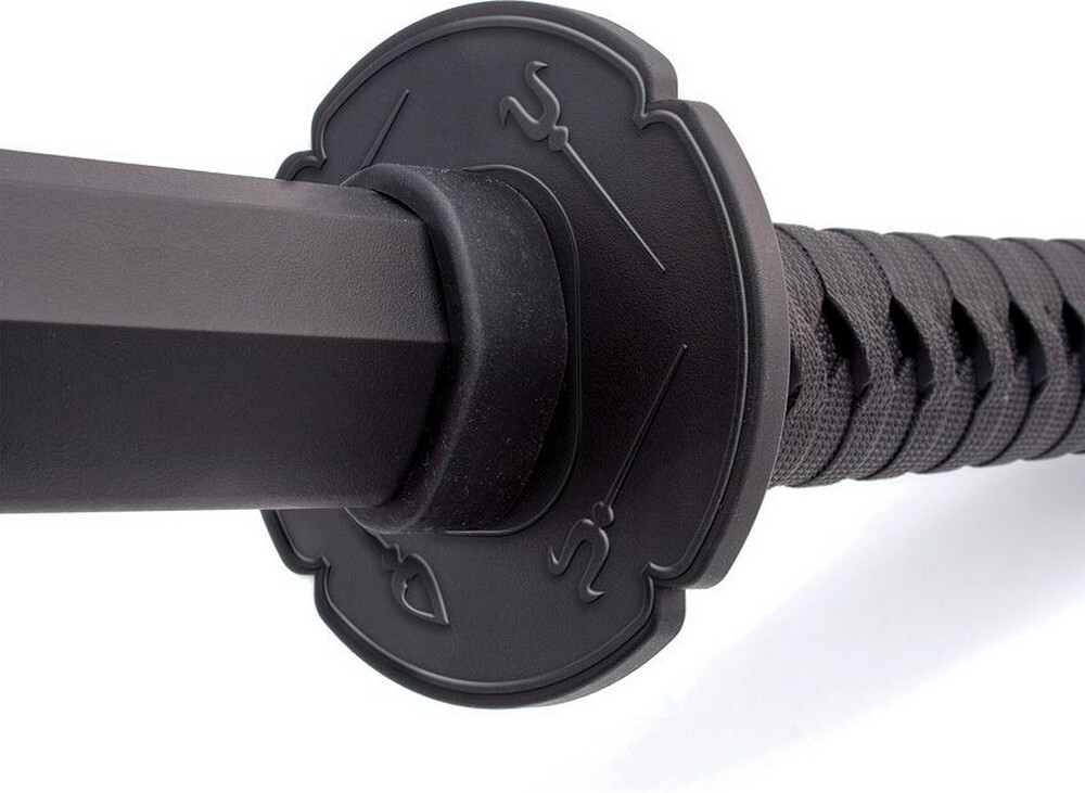 Cold Steel Wakizashi Fixed Sword Black Polypropylene Construction - 92BKKB