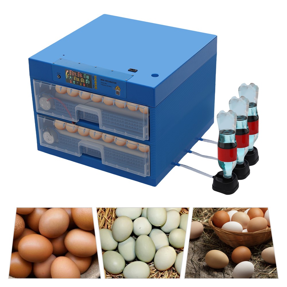 128 Egg Incubator Digital Poultry Egg Hatcher Machine Eggs Hatching Machine