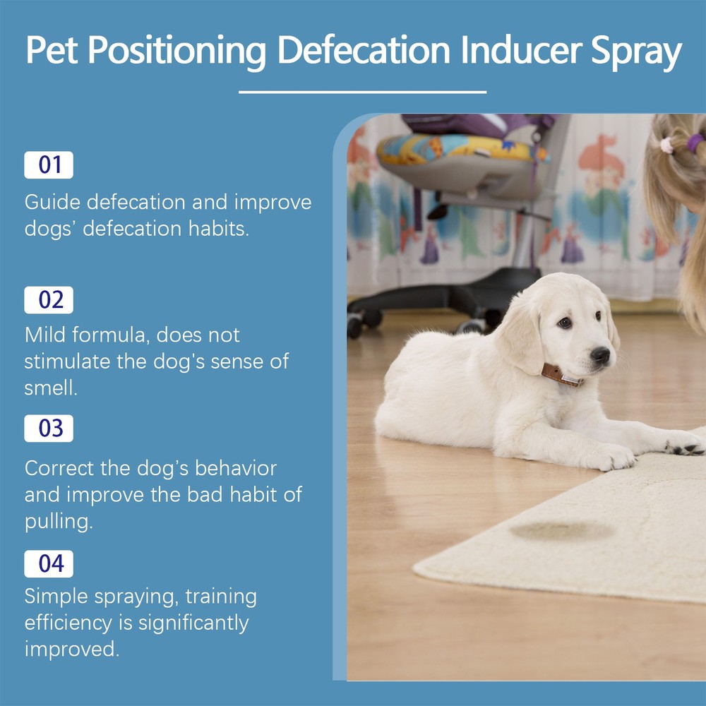 pet positing defecat inducer mild does not stimulate the