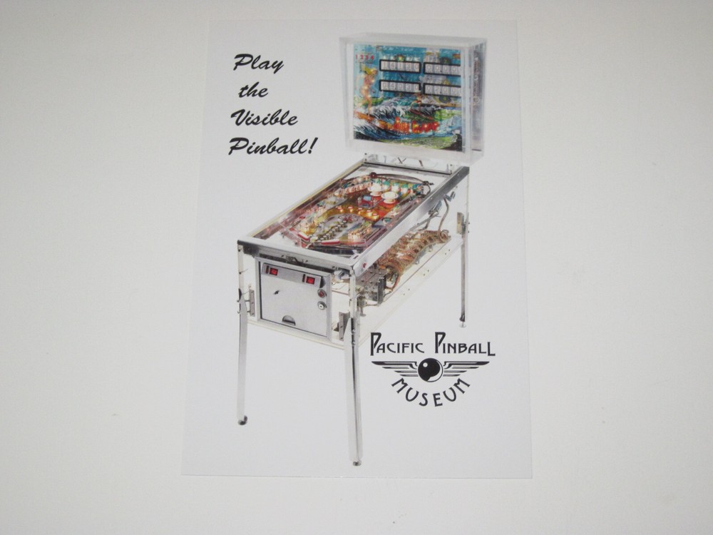 Pacific Pinball Museum Gallery Post Card