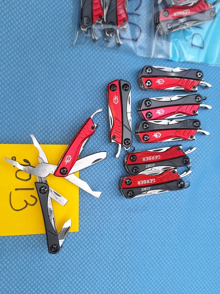 1 Gerber Dime Multi Tool Knife red now taking large orders   LOC 2013
