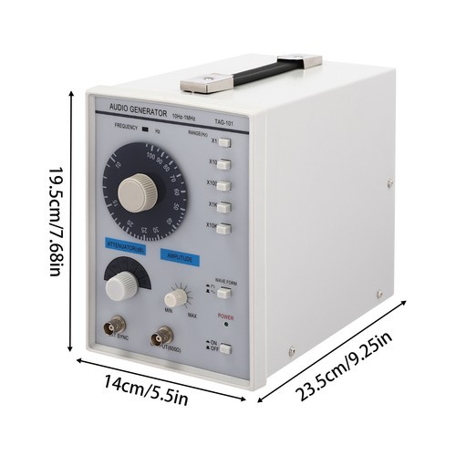 Professional Low-Frequency Signal Generator with Dual Waveform Capability