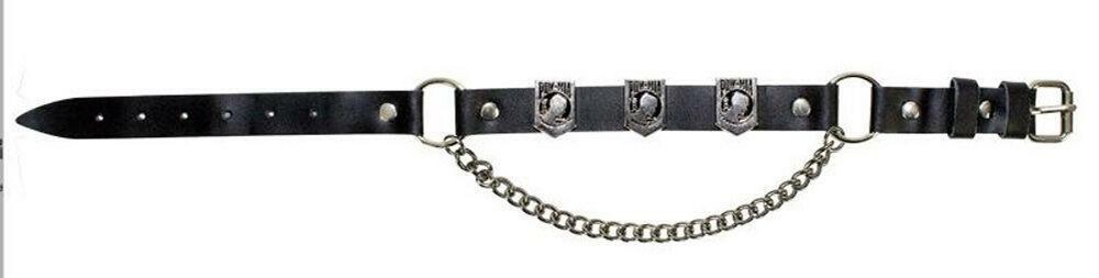Motorcycle Boot Chains Leather Strap Various Designs Fits All Boots Stylish NEW