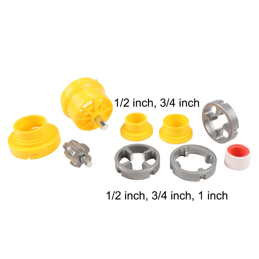 PVC Pipe Threader Dual Function Tool Home Renovation Drill Compatibility