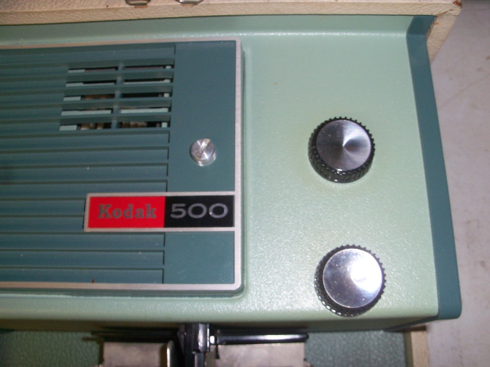 Vintage Kodak 500 Projector in Case, Tested For Power, Powers On