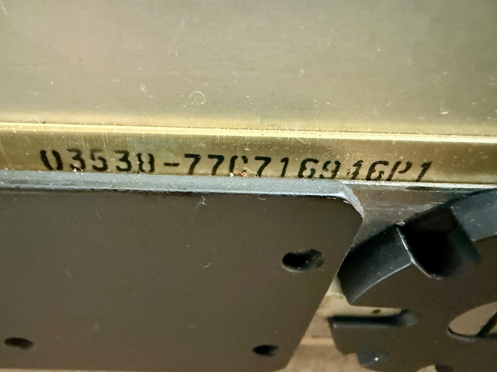 Vintage Naval Sonar Control Panel Indicator for AN/SQR-19 Unit #2