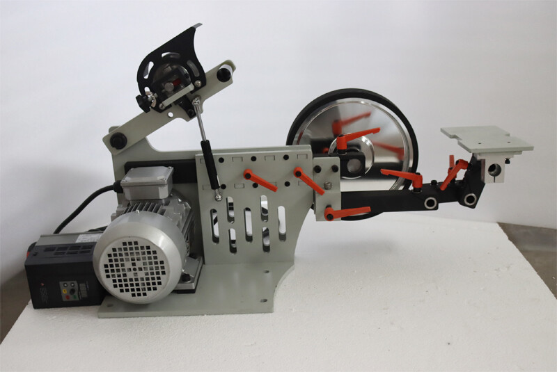 Multi-function Variable Speed Double Stands Belt Sander 220V 2HP Polishing USA!