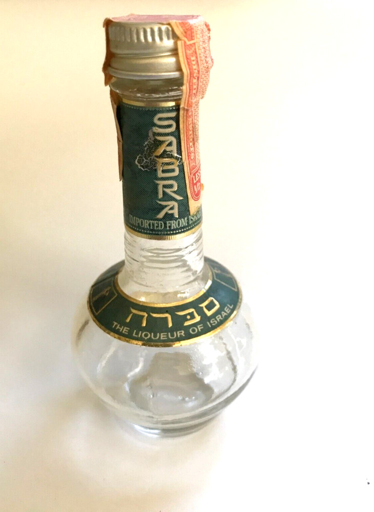 ISRAEL SABRA MINI BOTTLE EMPTY TO COMPLY WITH EBAY RULES