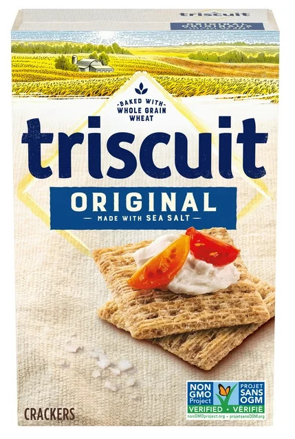 Triscuit Canada Original Snacking Crackers, 200g