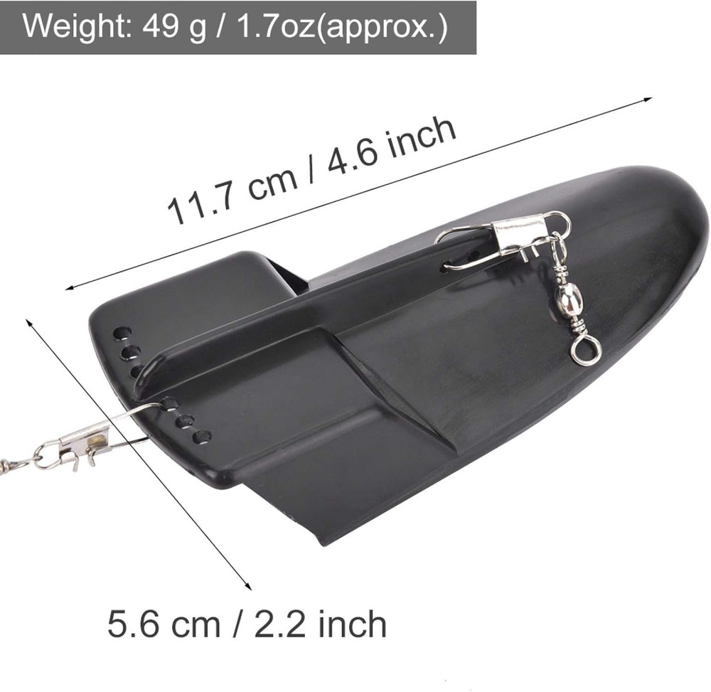 Adjustable Depth Trolling Planer Boards - 3 Pack for Freshwater & Saltwater