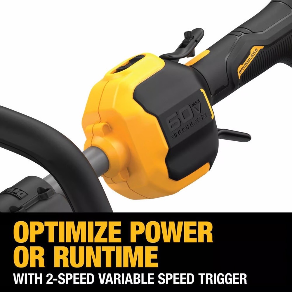 DeWalt DCST972X1 60V MAX 17 in. Brushless Attachment Capable String Trimmer Kit