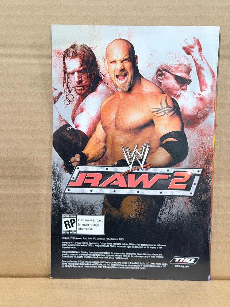 Alter Echo Microsoft Xbox Game Manual Booklet Only No Game