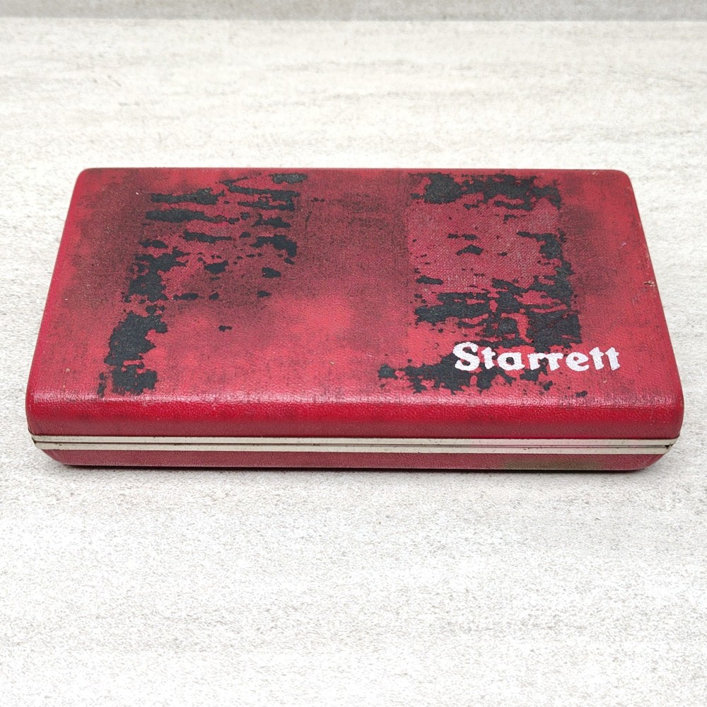 Starrett 711 Last Word Dial Test Indicator Set w/ Case