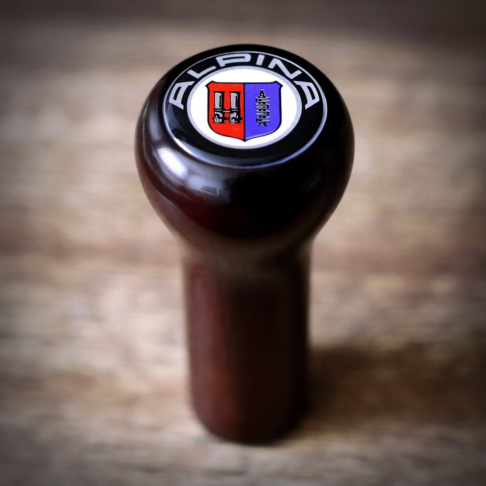 BMW ALPINA WOOD GEAR SHIFT KNOB E23 E24 E28 E30 E32 E34 E36 E38 E39 E46 E60 E90