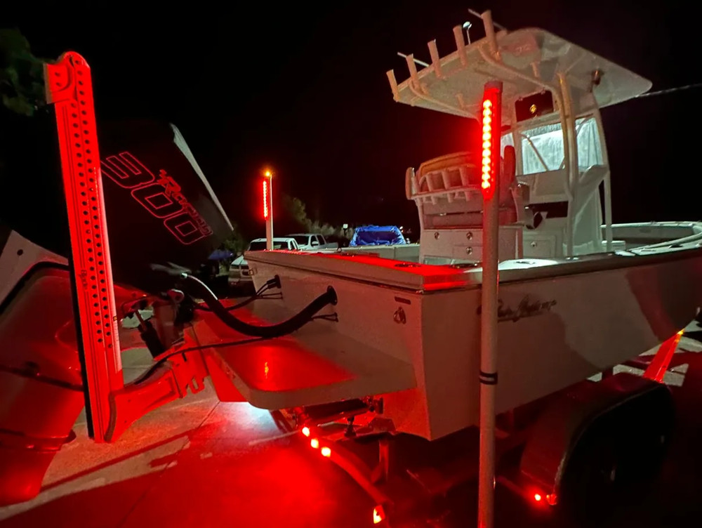 ! SPRING SALE !Boat Trailer Guide Post LED Set - Trailer - WARRANTY-