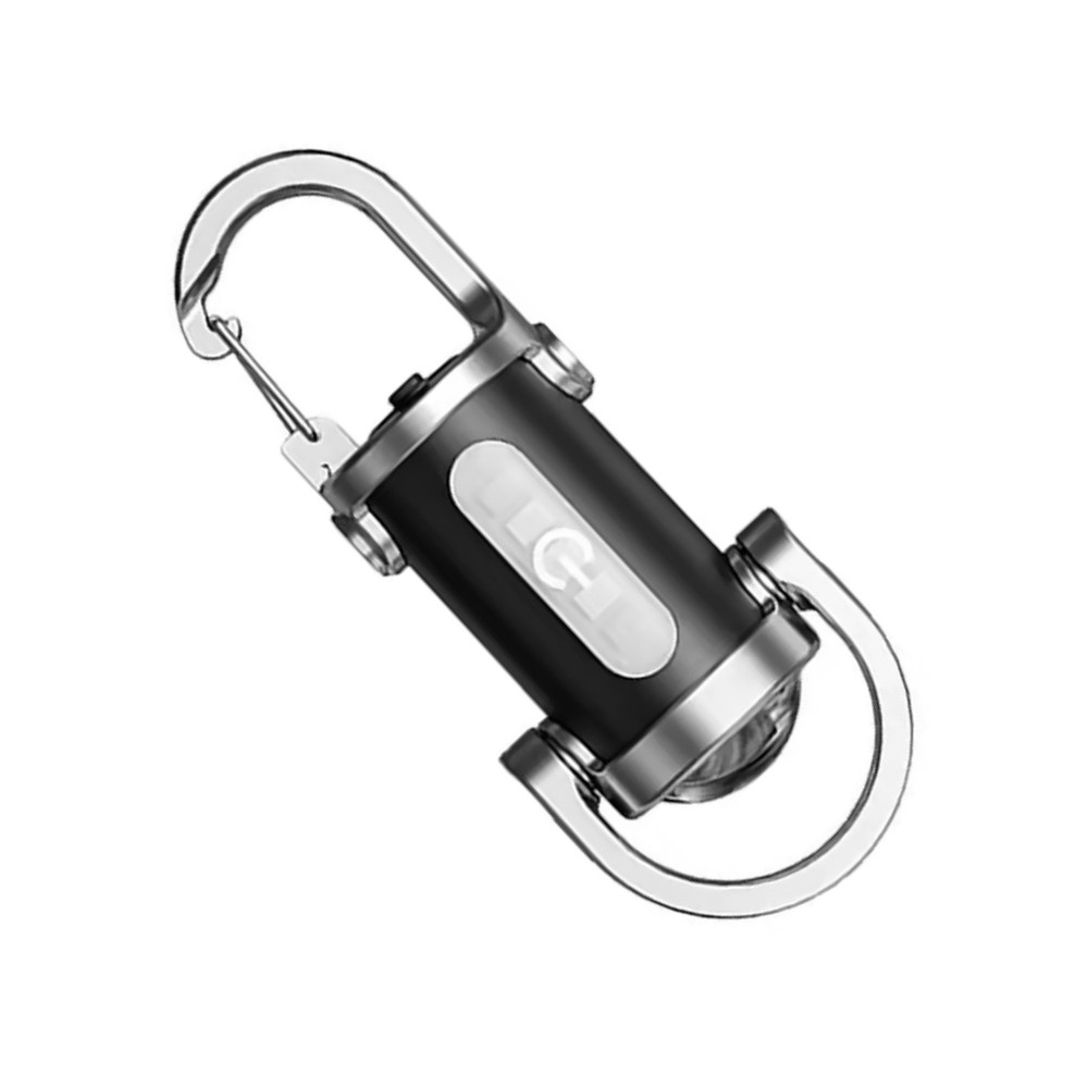 Rechargeable Keychain Flashlight Mini, Compact Light for Night Work, Camping