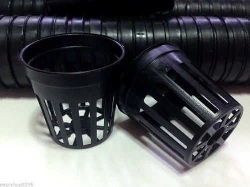 50 pc x NET CUP POTS HYDROPONIC SYSTEM GROW KIT 2 Inch