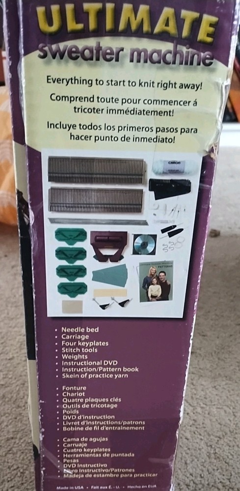 Bond Ultimate Sweater Machine please read