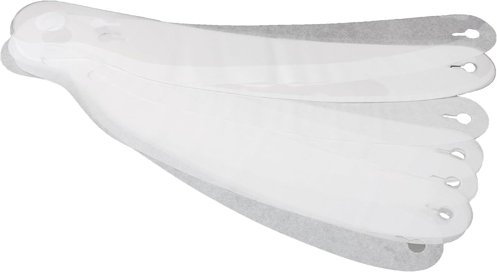 Helmet Shield Tear Offs Clear Plastic Set Replacement