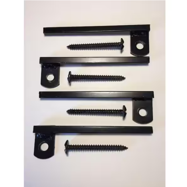 Grisham WB-FB/WINDOW BAR flush mount bracket（8-Pack ) black