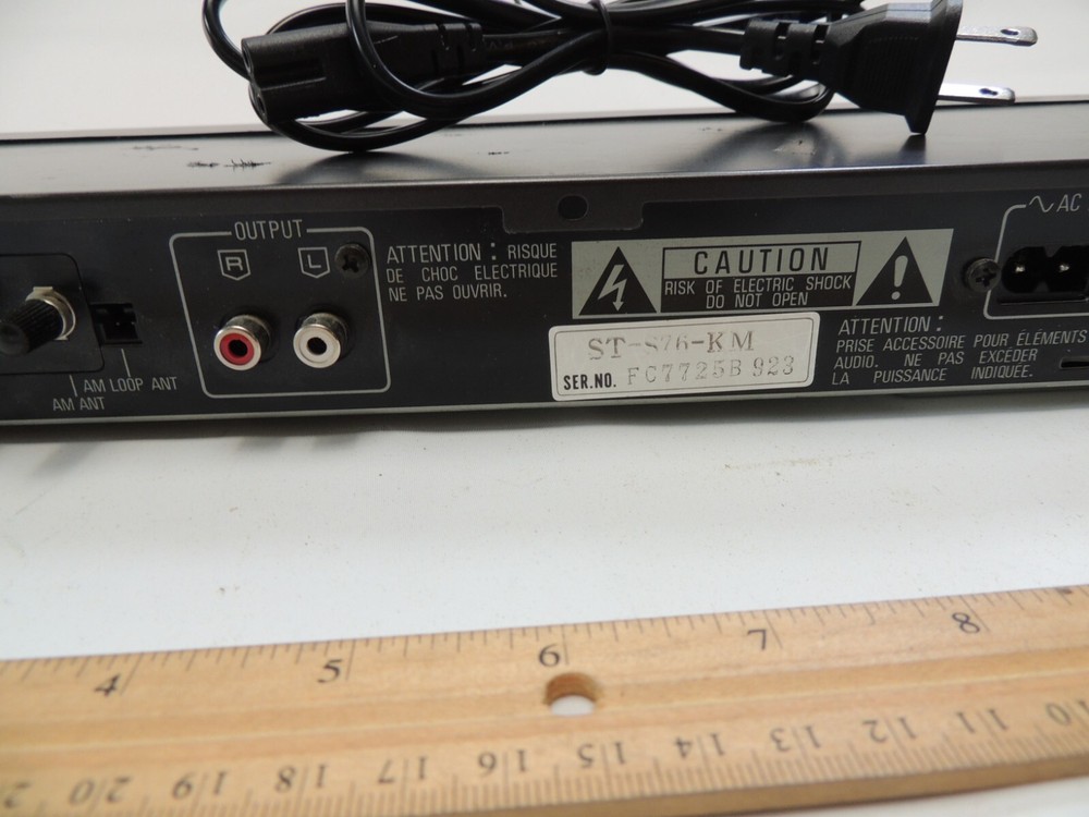 Technics ST-S76 Quartz Synthesizer AM/FM Stereo