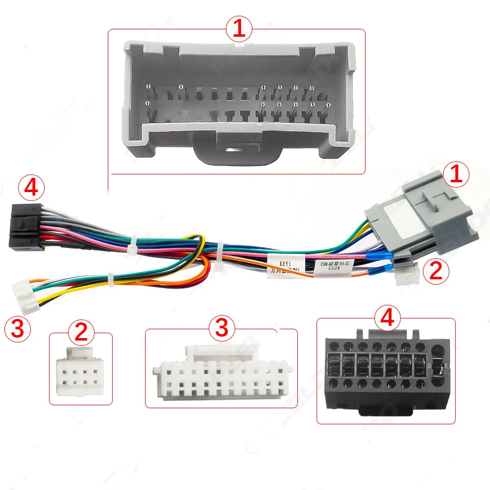 16 Pin power cable wire Harness canbus decoder box for Hummer H2 H3