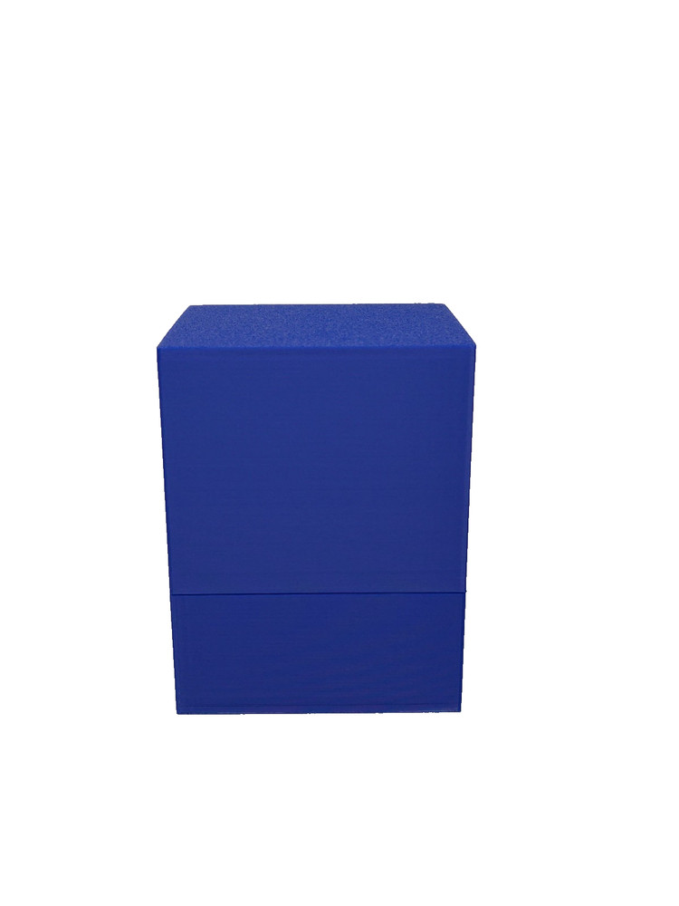 TCG Deck Box 100 Card Capacity - Blue