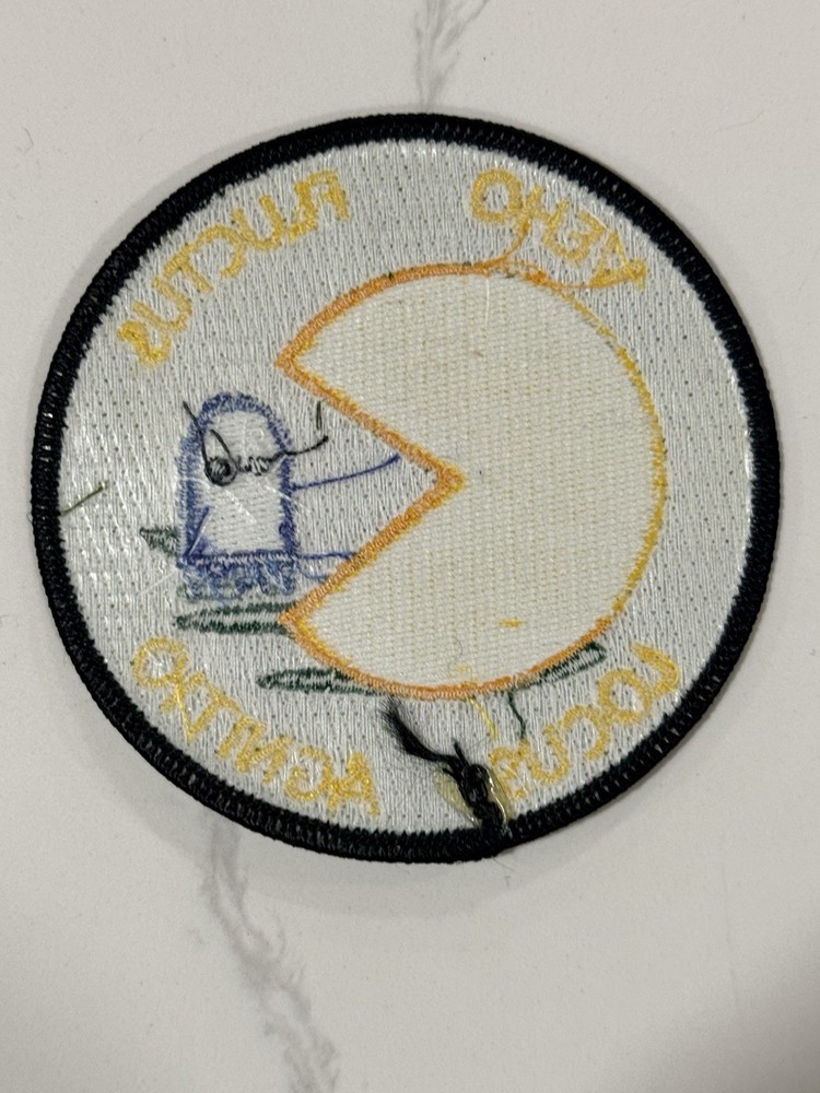 USAF 34th Special Operations Squadron Veho Fluctus Locus Agnitio Pac Man Patch