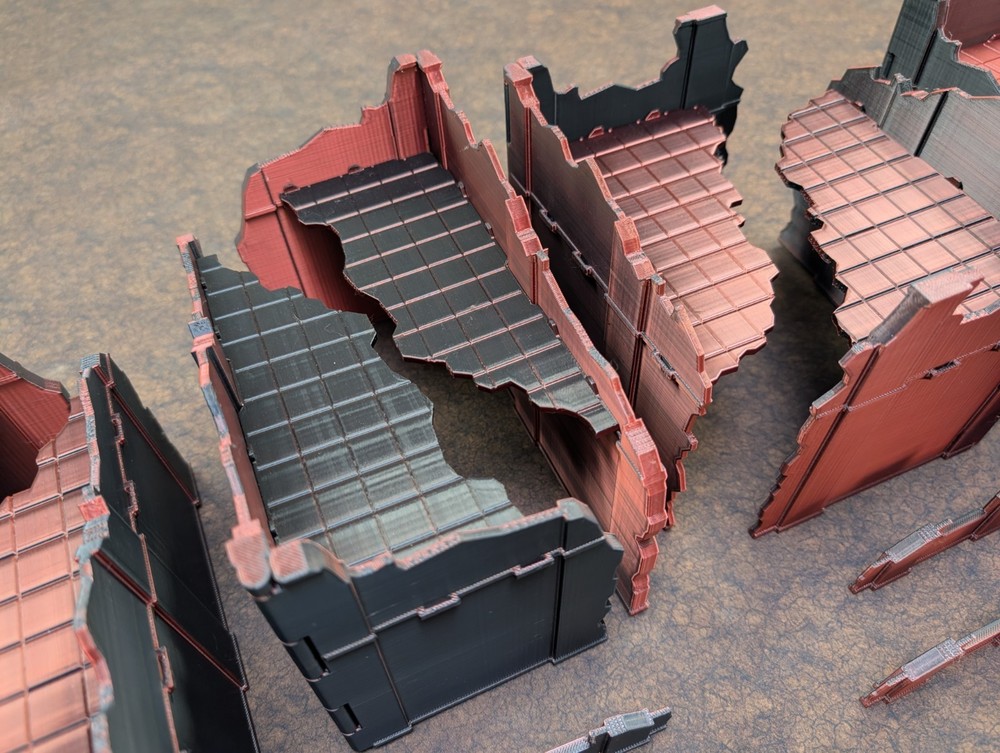 Warhammer 40k - Complete Competitive Terrain Set - Modular Ruins Set