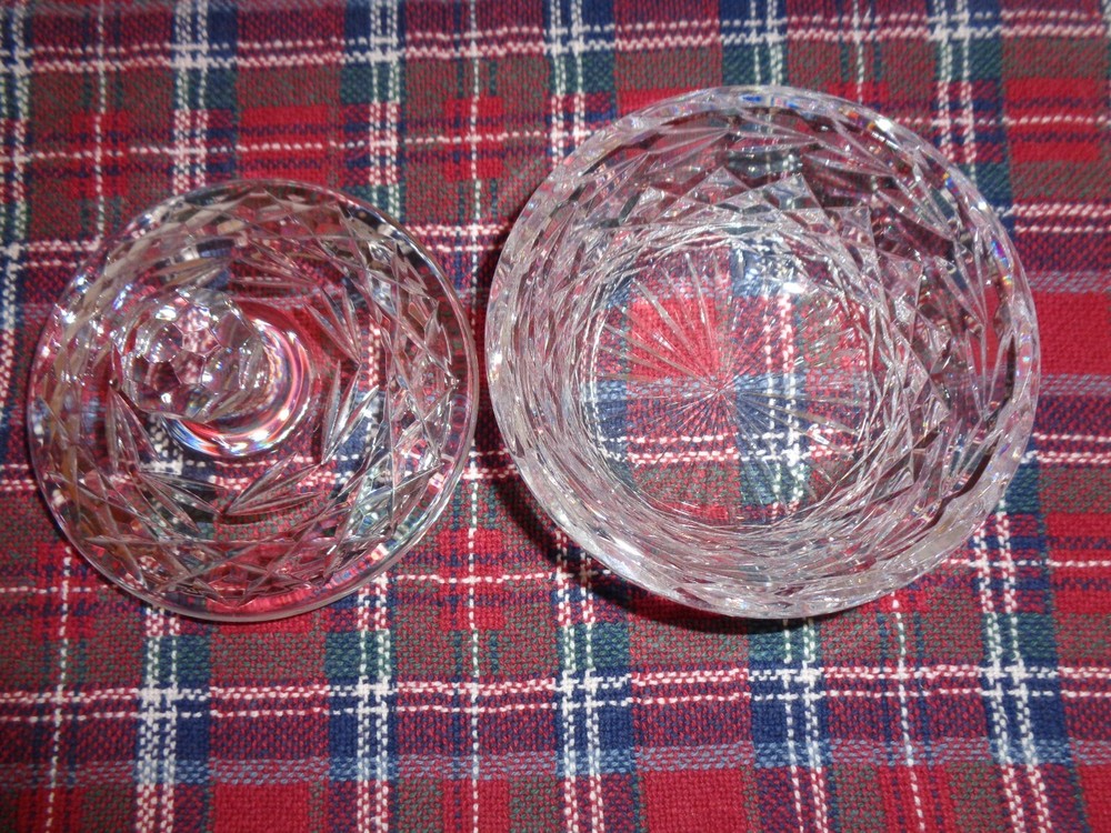 Tyrone Crystal Candy Biscuit Barrel Jar