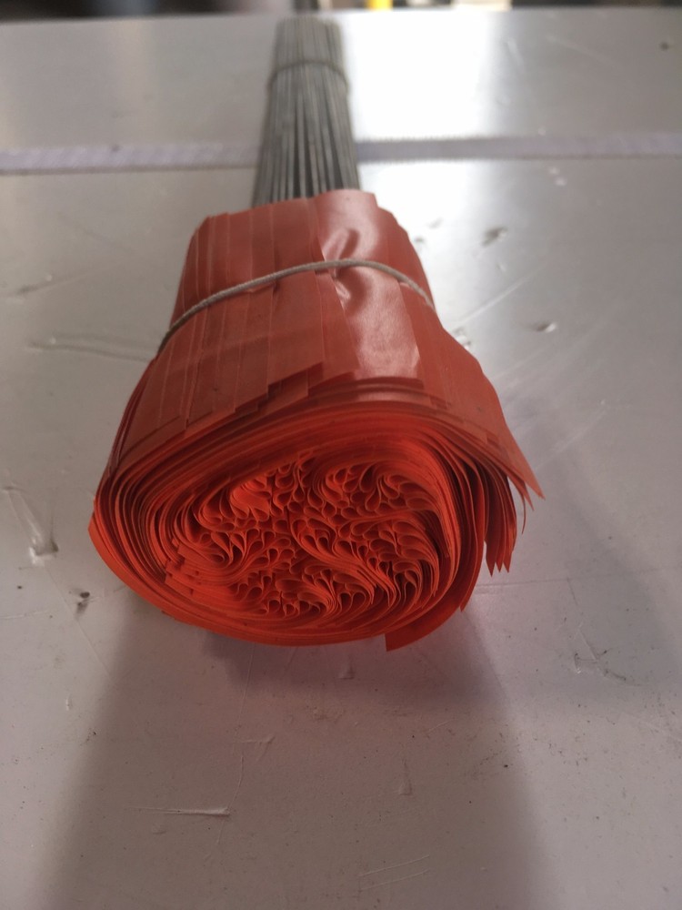 Bundle of 100 Blackburn Orange Flags 15"