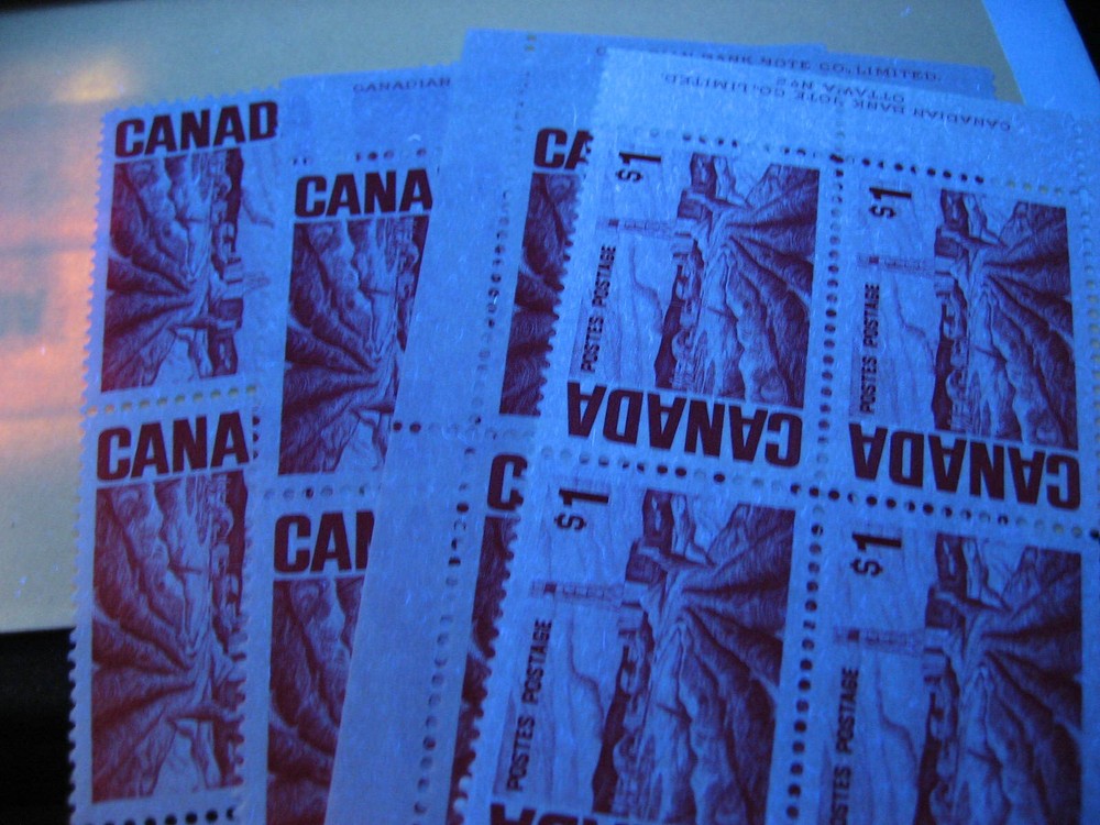 Canada centennial Ut 465Biii $1 Oilfields MNH matched set plate blocks