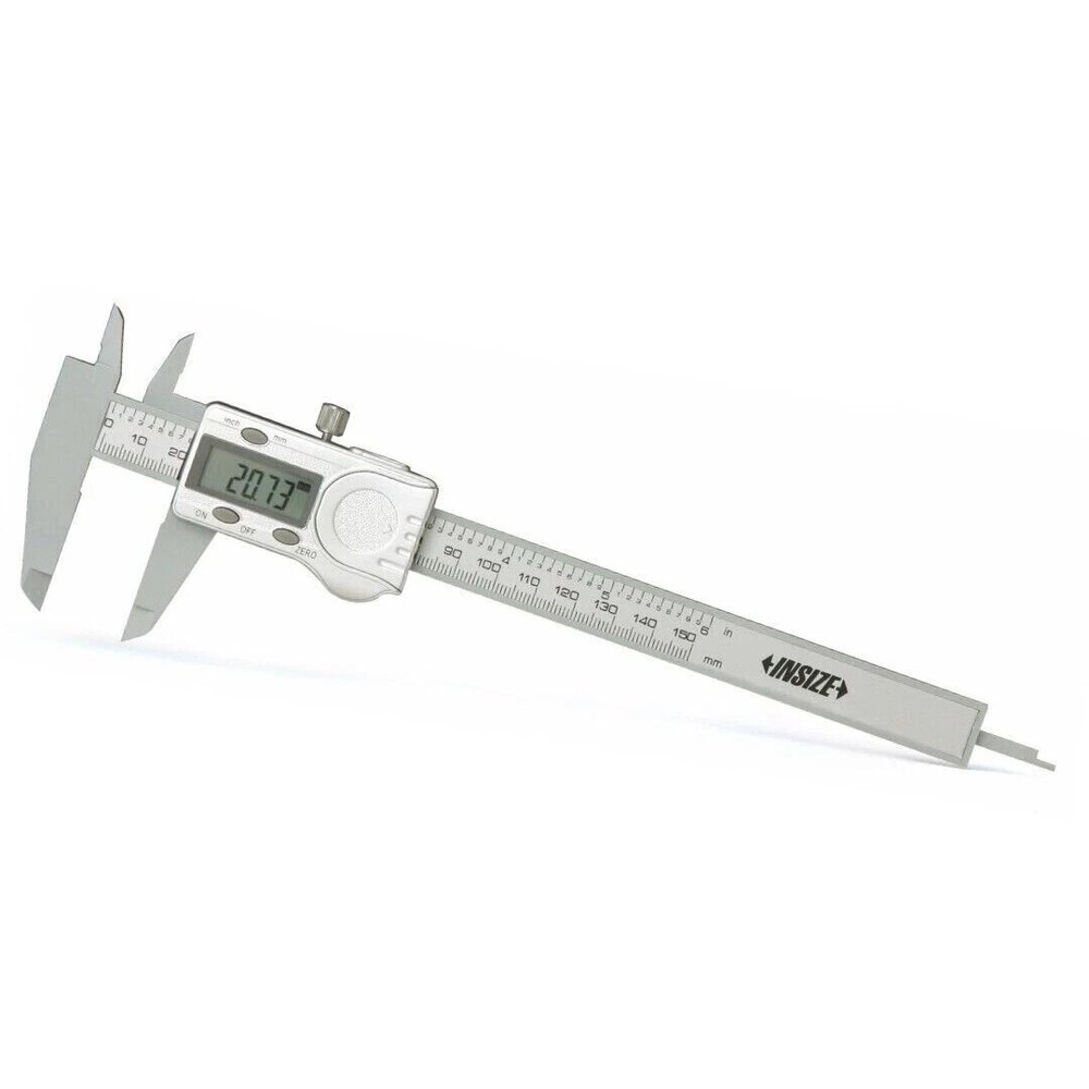 Insize 1139-150 Plastic Digital Caliper Range 0-150mm/0-6"