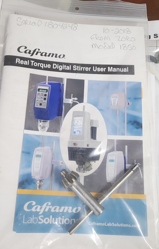 Carframo Digital Stirrer. Excellent Condition.