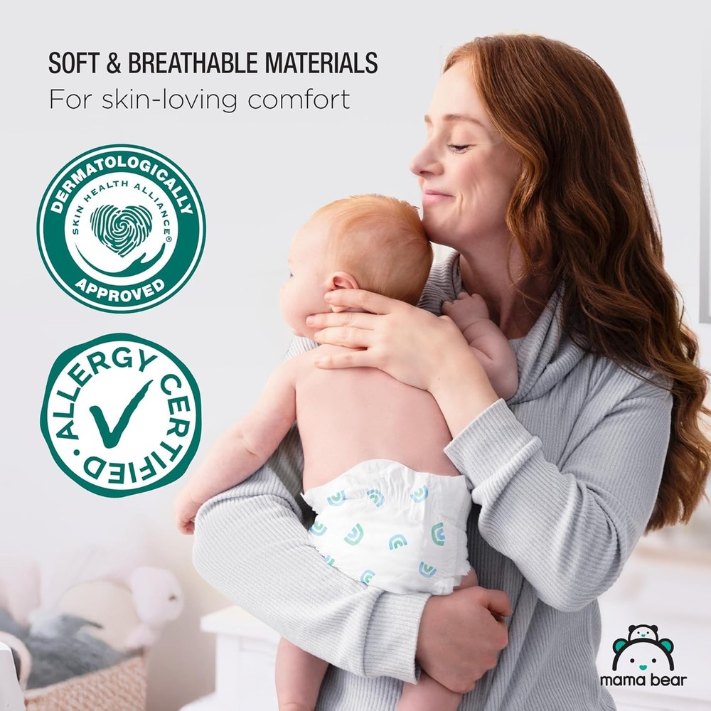 Mama Bear Gentle Touch Diapers, Size 6, 27 Count
