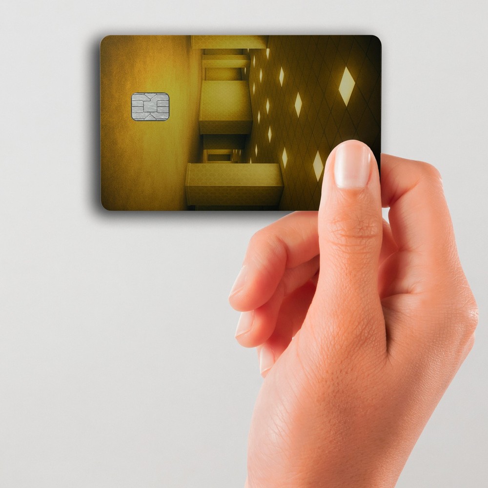 Backrooms Hallway Card Skin